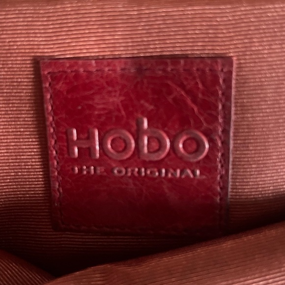 HOBO Red and Green Clutch with Metallic Embellishments - Picture 3 of 5